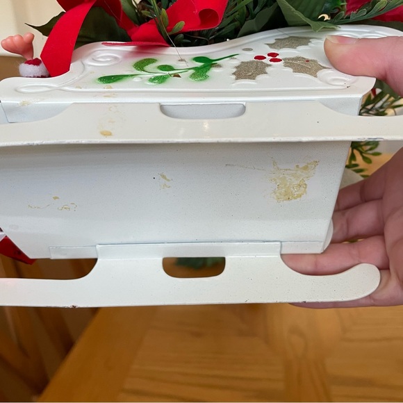 Decorative Sleigh with Santa - Picture 7 of 9